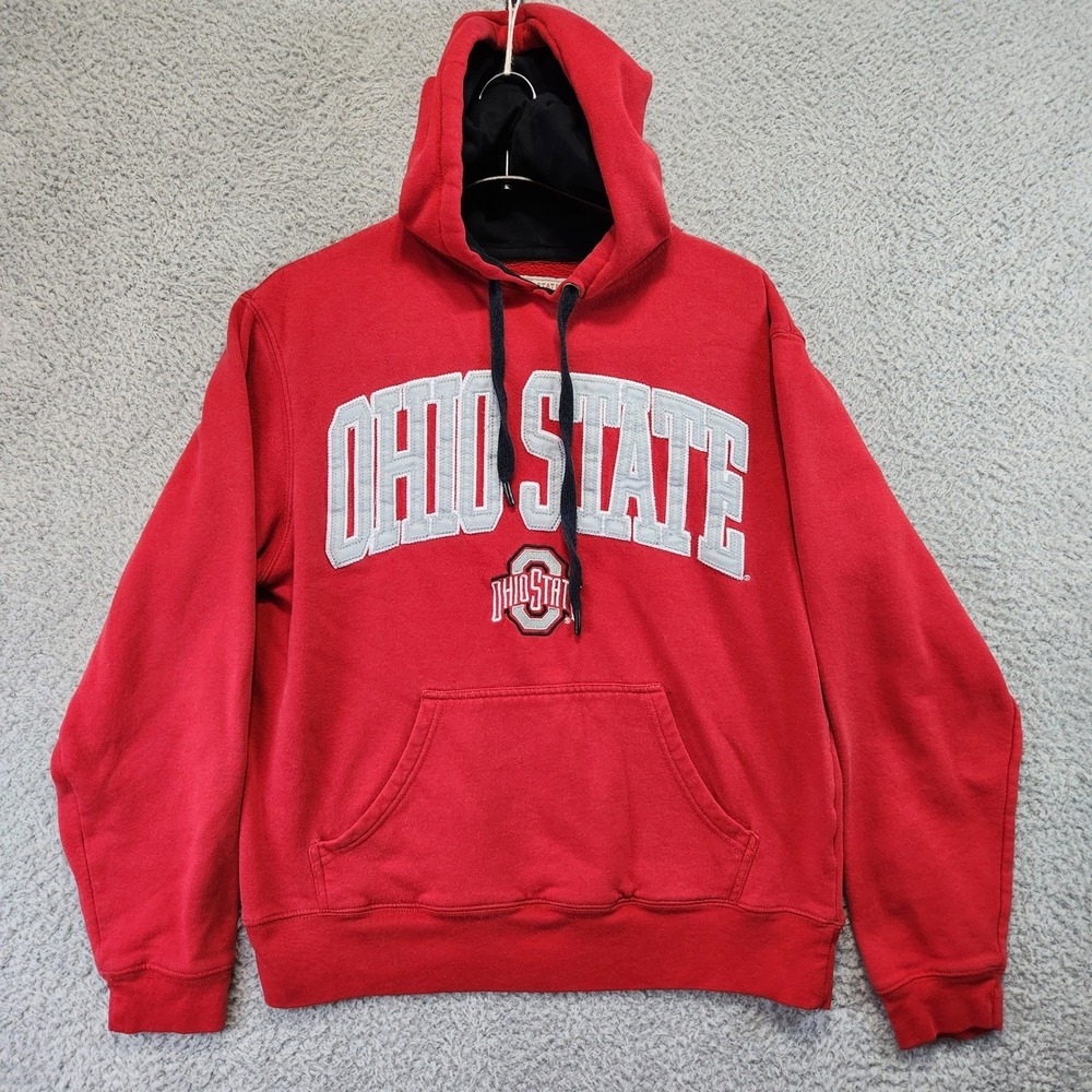 Ohio State Varsity Authentic Apparel Hoodie Sweatshirt Mens Size S Activewear